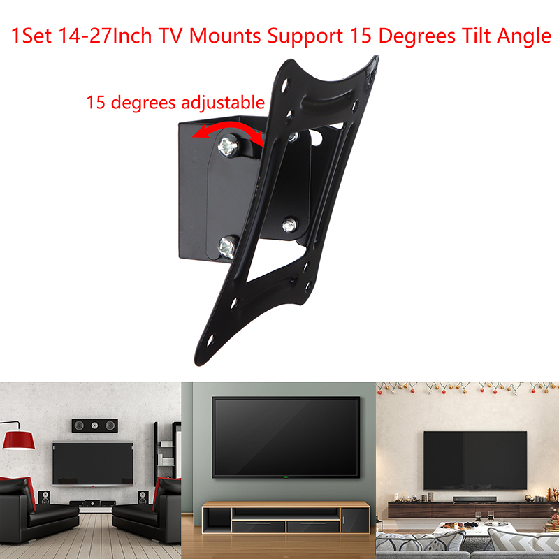Flat Panel Mount Tilt - 1 комплект кронштейнов для телевизоров 14-27