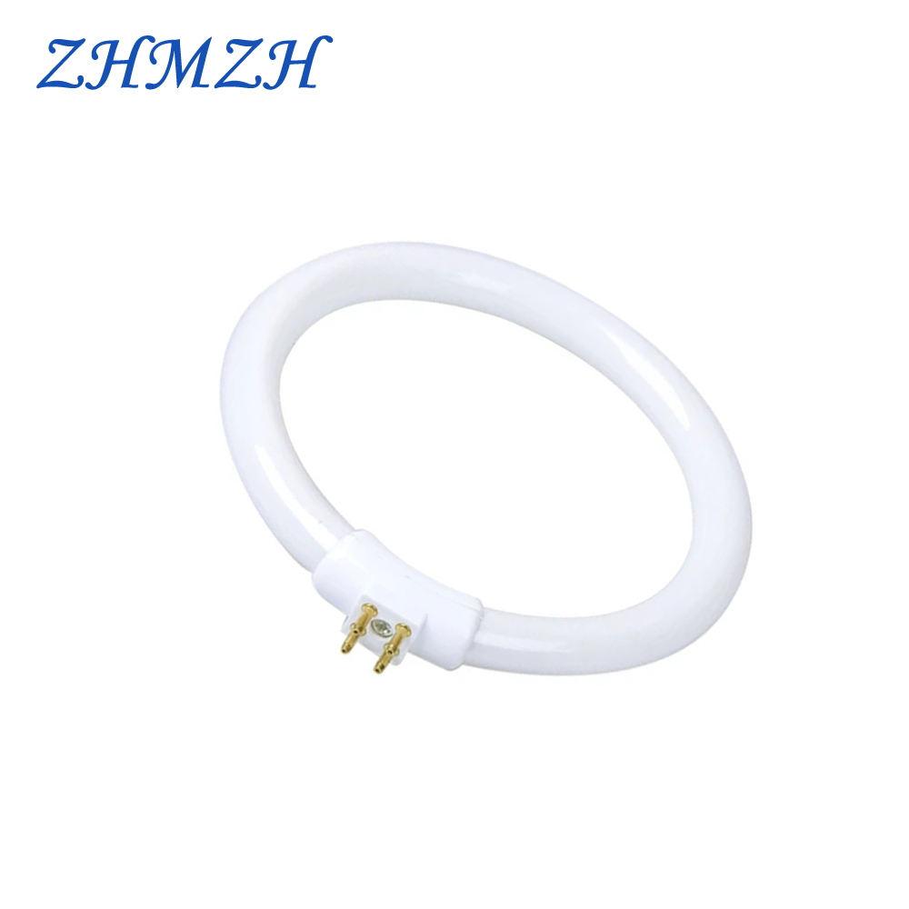 Ring Light Desk Small - Белые маленькие настольные лампы, лампа T4,