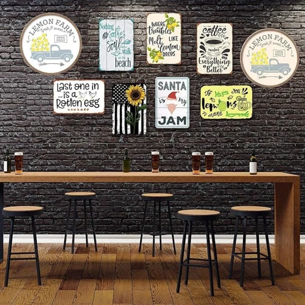 CIFBUY Ретро-индустриальная 2D – обзор и цена Tech Office Wall Decor