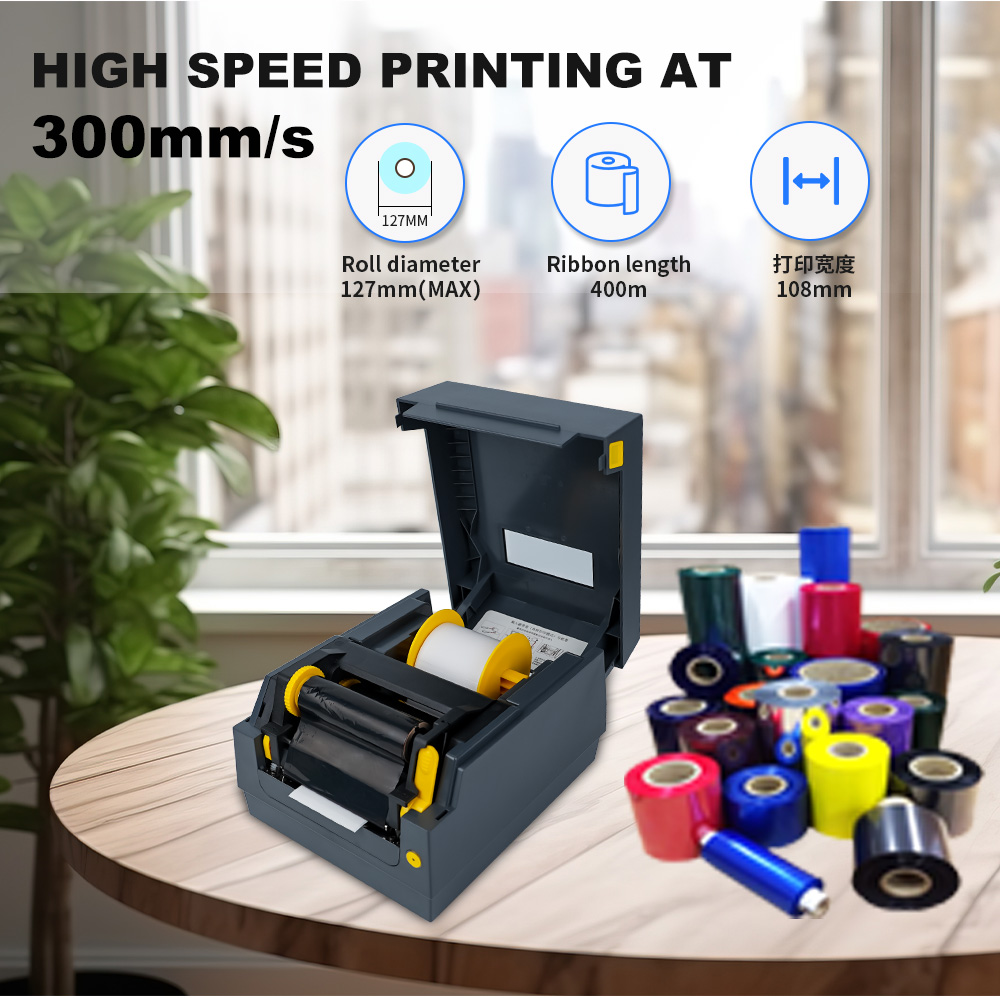 Термотрансферный принтер этике – обзор и цена Label Printer Thermal